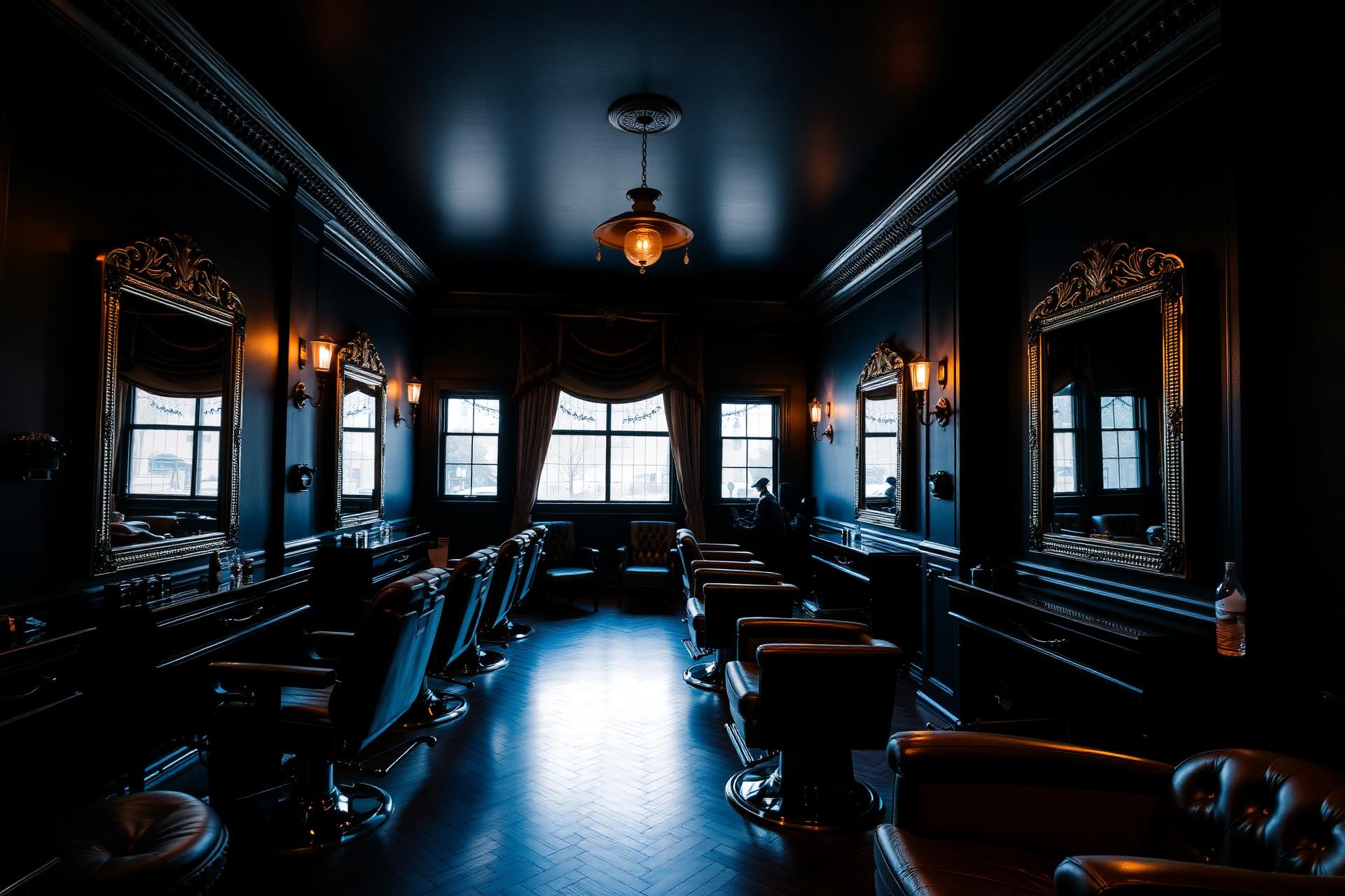 Interior da Grife Barbearia